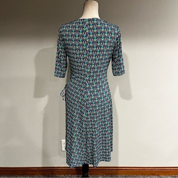 Fake wrap short sleeve dress - Picture 6 of 13